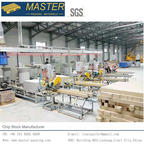 Buy Compressed Wood Chip Block And Sawdust For Wooden Pallet Block