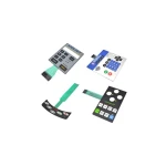 Graphic Overlay Membrane Panel with Connector Tail