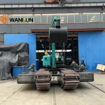 Wanrun 5 Ton Amphibious Wheel Excavator - Marsh Buggy for Wetland River Dredging & Swamp Construction