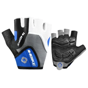 INBIKE Cycling Gloves with Shock-Absorbing Gel Pad, Half-Finger Bike Gloves for MTB Biking Bicycle and Riding