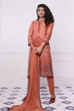 2021 Asian dresses  Unstitched 3 Piece Embroidered Lawn   Aafreen ALV-04