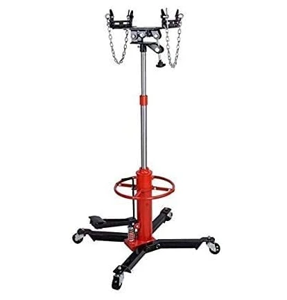0.5 Ton 1100LBS Hydraulic Transmission Jack Stand Gearbox Lifter Hoist 2 Stage