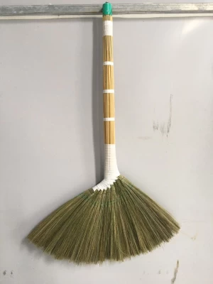 Soft grass broom for cleaning home/Floor sweeper made of natural grass soft bristle from Vietnam supplier