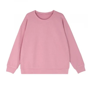 Women's Cotton Pullover Blank Sweatshirt