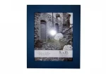 wood photo frame with painting brush finish