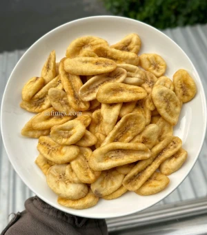 Dried banana chips no sugar added crispy cheap price from Vietnam