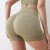 Import Honey hip shorts Women's high waist quick dry seamless tight hip three point fitness pants sports yoga shorts from China