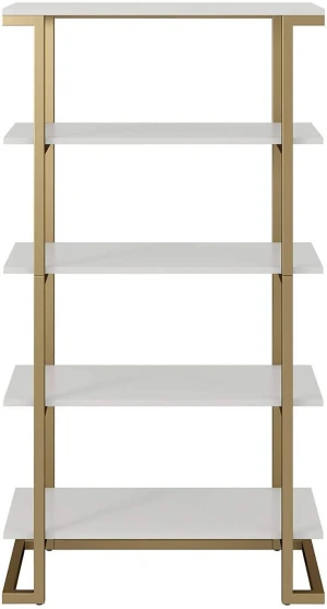 Modern Double-Sided Retail Display Shelf | Luxury Metal & Wooden Store Display Rack | Custom Supermarket & Boutique She