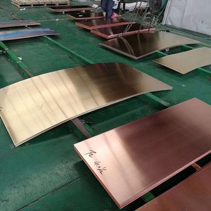 05mm to 26mm Thick Copper Sheet Price 1kg Brass Plate