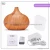 Import 400ML Remote Control Ultrasonic Air Humidifier Essential Oil Diffuser Aroma Lamp Aromatherapy Electric Aroma Diffuser Mist Maker from China