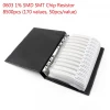 0603 Sample Book 1% 0ohm to 10M SMD SMT Chip Resistors Assortment Kit 170Values x50Pcs 8500Pcs Resistor Assorted Set