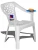 Import Plastic Stack Chair with Cup & Plate Holder from Canada
