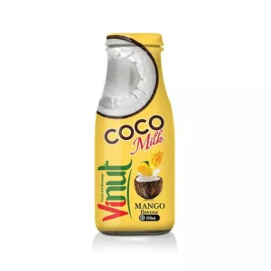 VINUT Beverage 280ml Bottle Coconut Milk With Mango Flavour Manufacturers