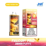 JNR Falcon Pro 28k Puffs Disposable Vape - Iceland Wholesale JNR Vape Price 30ml E-Liquid 950mah Rechargeable 2%