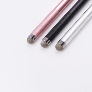 07 06# Thailand Hot selling curve Pineapple liberal art long type aluminium replaceable head Various smartphone stylus touch pen