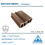 Good quality Outdoor WPC Composite Handrail from Vietnam