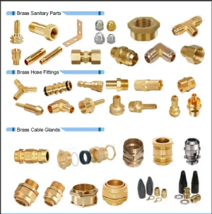 Brass Sanitary Parts, Hose Fittings & Cable Glands