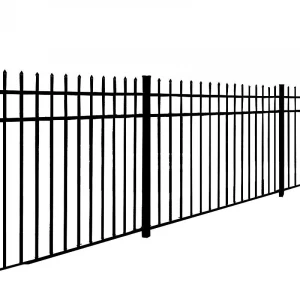 Rustproof security home garden wrought iron fences customize