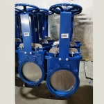 Cast carbon steel WCB material knife gate valve