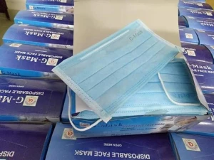 3ply surgical mask with nose bridge