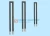 Import 1450 ℃ Silicon Carbide Heating Element, Complete Specifications For Industrial Smelting Furnace from Hong Kong