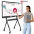 Import JCVISION 86inch Smart Interactive Whiteboard Flat Panel Display 4K Touch Screen IR Technology For Education from China
