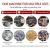 Import Efficient dual axis copper wire copper plate old aluminum alloy shredder, industrial coconut shell plastic film shredder from China