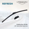 Hot selling HY-001 Universal soft stainless wiper blade