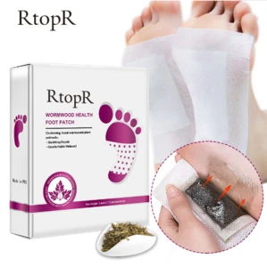 1 Box Wormwood Health Body Detox Foot Patch Effective Improve Sleep Quality Organic Detox Beauty Slimming Feet Cleansing Patch