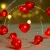 Import 10 ft 40 LED Red Heart Shaped Twinkle Lights Valentines Day Decor Battery Powered Fairy String Lights from China