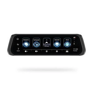 10 inch Android 4G ADAS streaming multimedia rearview camera HD wifi GPS car black box mirror DVR dash cam