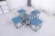 Import 10 people hotel wedding uesd round plywood folding tables for banquet from China