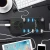 Import 10 Ports USB  Hub Charging Station  organizer for Multiple Devices - USB Charging Splitter Hub LEDs with 12V 10A Power Adapter from China