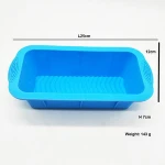 10 x 5 x2.75 Inch Non stick Oven Baking Mold Silicone Bread Loaf Pan