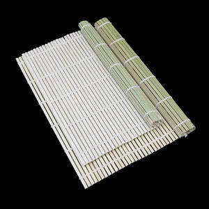 100% bamboo sushi mats high quality sushi tool with Boxes packing