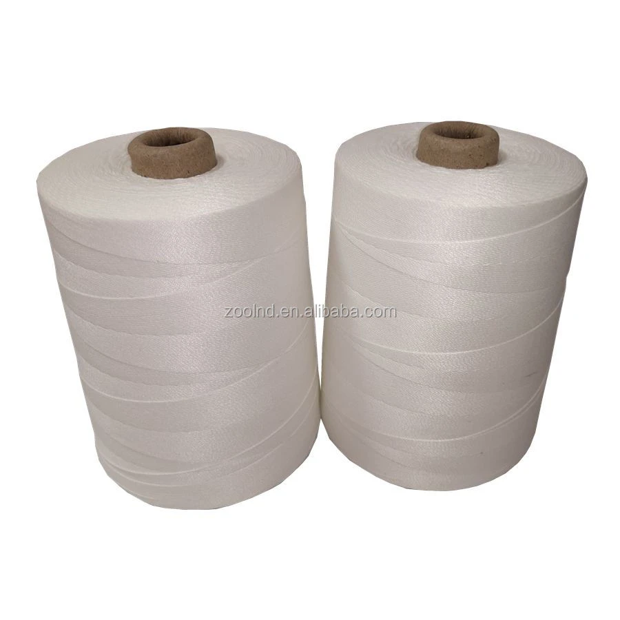 100% Polyester thread white 5kg bag sewing thread