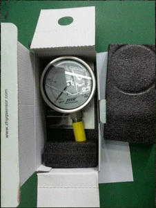 100MPa-150MPa -M20*1.5 Bourdon Tube Homogenizer Sanitary Pressure Gauge