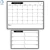 Import 10.3P-7 Dry erase fridge whiteboard monthly planner soft white board sheet from China