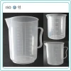 10ml 25ml 50ml 100ml 250ml 500ml 1000ml Plastic Beaker With Handle