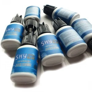 10ml Most Powerful S+ Type Korea Sky Glue Black Cap 1-2s dry time Sky Glue  for Eyelash Extensions MSDS Adhesive
