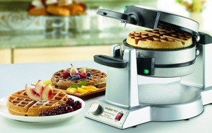 110V 220V double bakers commercial Liege waffle maker egg waffle maker machine belgian