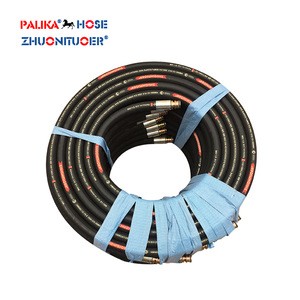 1/2 inch heat oil resistant flexible hydraulic power steering hose pipe tube for excavator