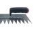 Import 12 inch Square Lightweight long triangle Notch plastering Trowel with soft plastic handle from China