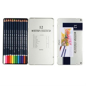12 Water color pencils(Tin)
