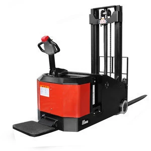1200 Kg Electric Stacker Reclaimer Battery Pallet Lifter Max.Height 4 M
