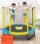 Import 1.4m new design with basketball children bungee mini trampoline from China