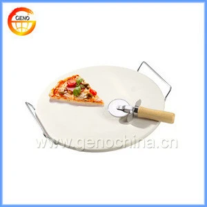 15 &quot; round ceramic pizza baking stone for Pizza oven
