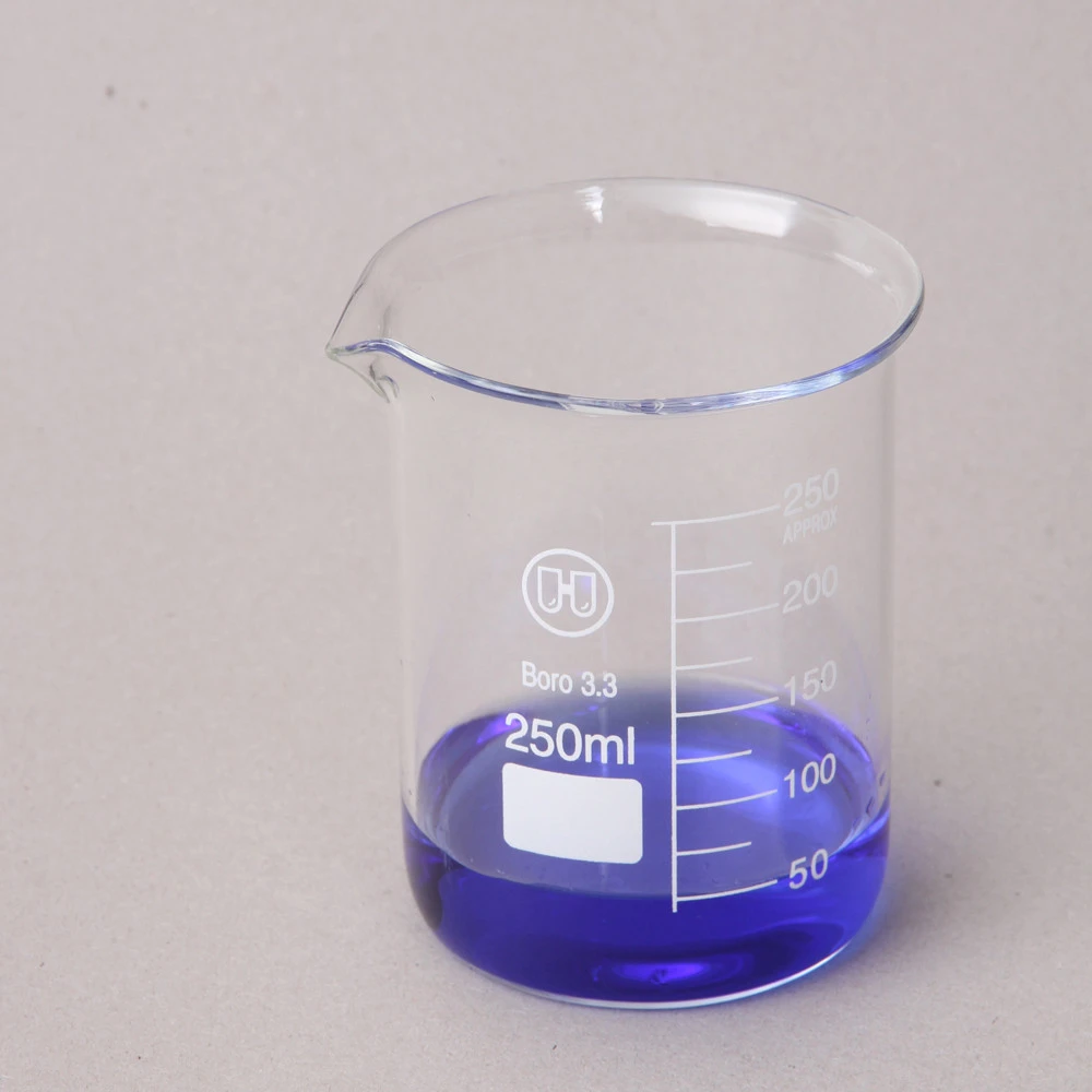 150ML Laboratory low form glass Measuring beaker supplier