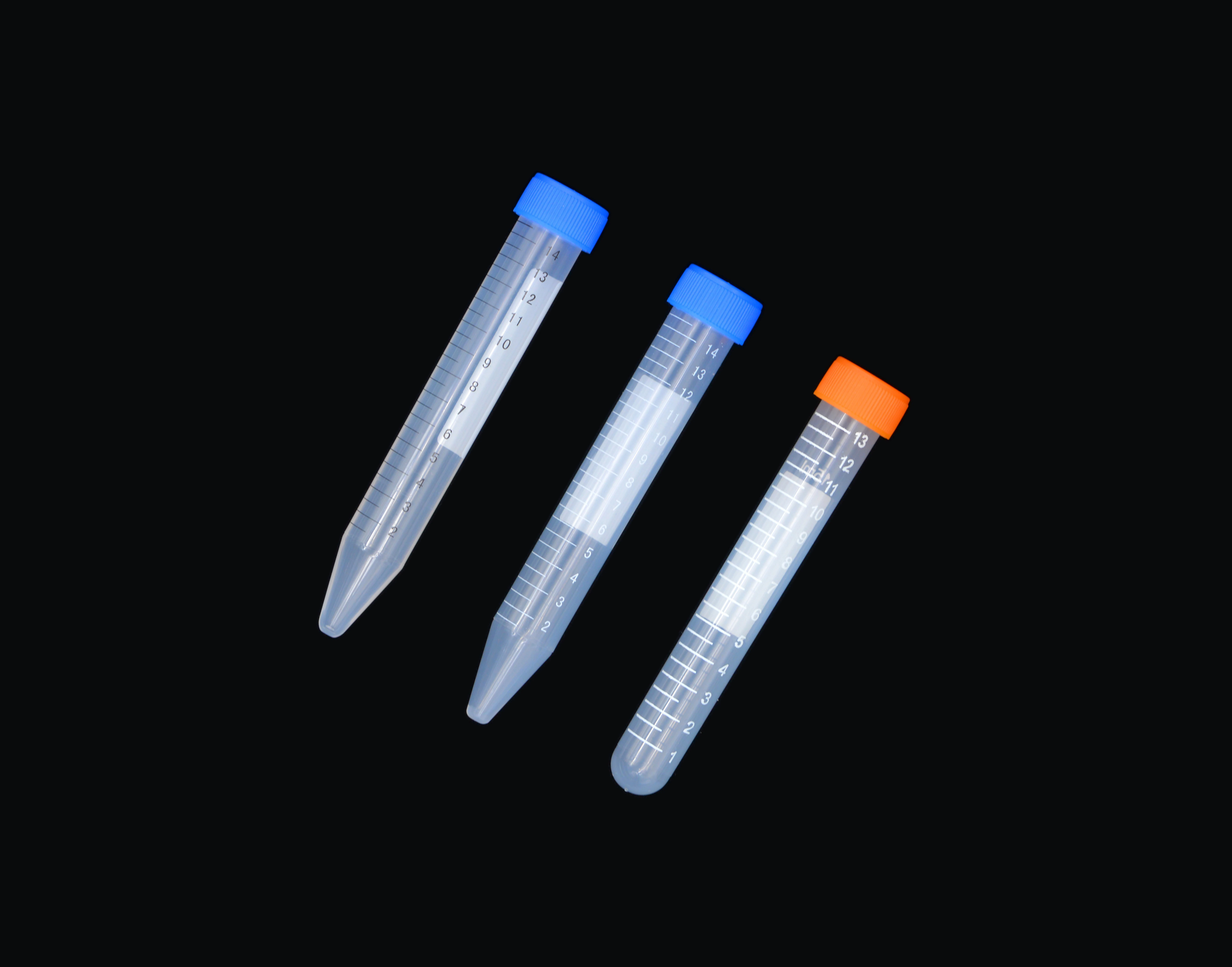15ml,50ml with screw cap plastic medical sample centrifuge tube