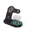 15W Fast Magnetically 3 In 1 Table  Wireless Phone Charger Stand For Iphone 12 13 14 15 Apple Watch Air pods